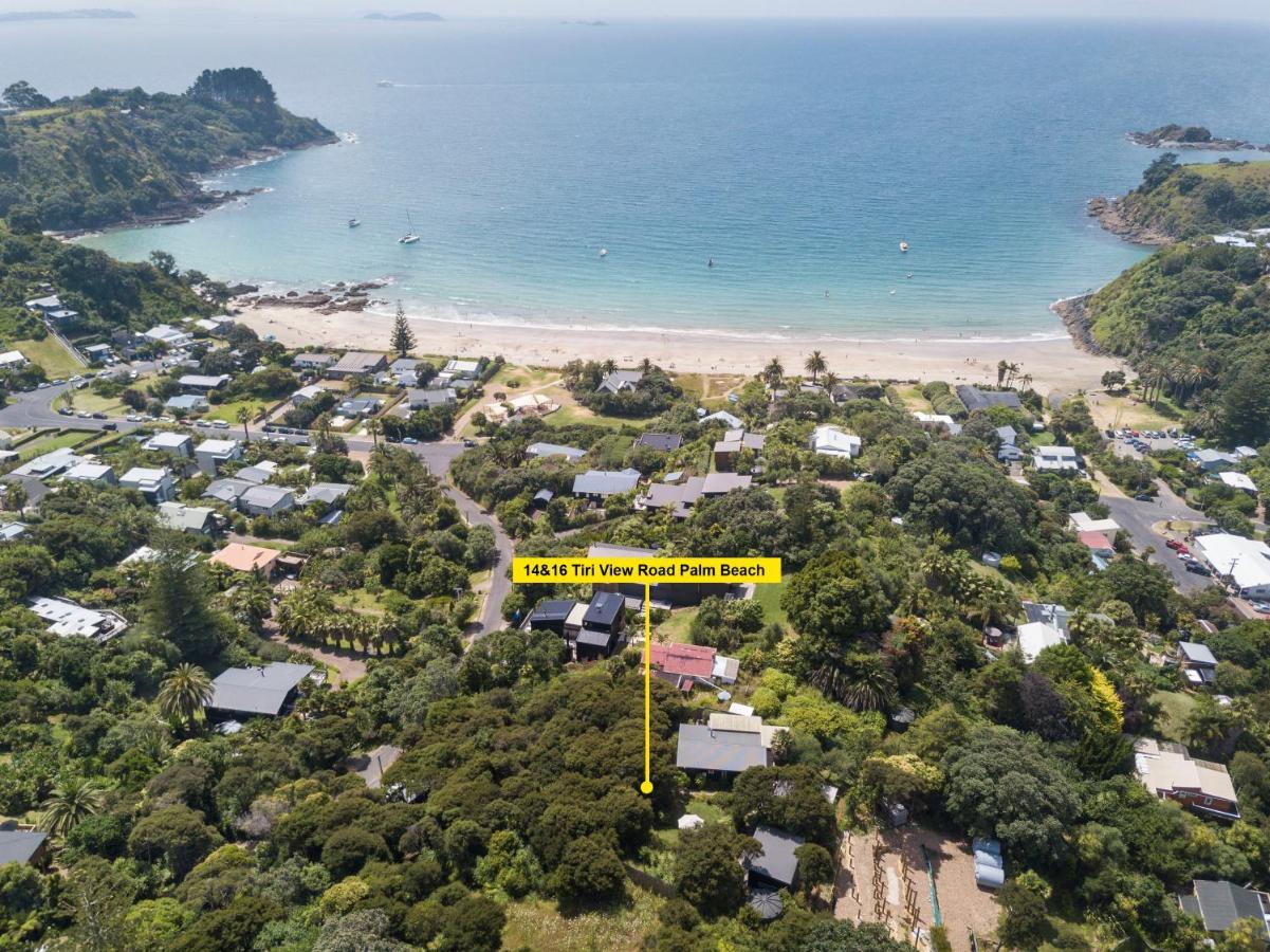 Palm Views - Stay Waiheke Palm Beach エクステリア 写真